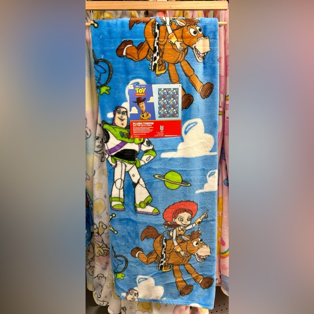 NEW RELEASE pixar Toy Story plush blanket throw